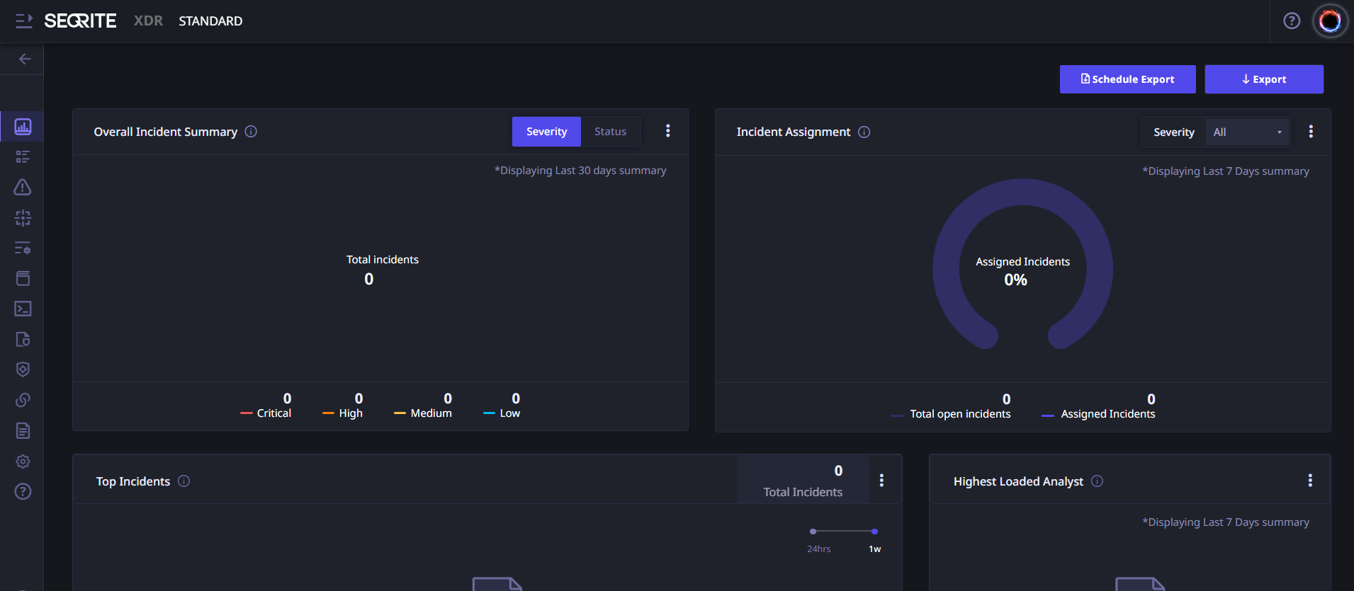 Seqrite Dashboard
